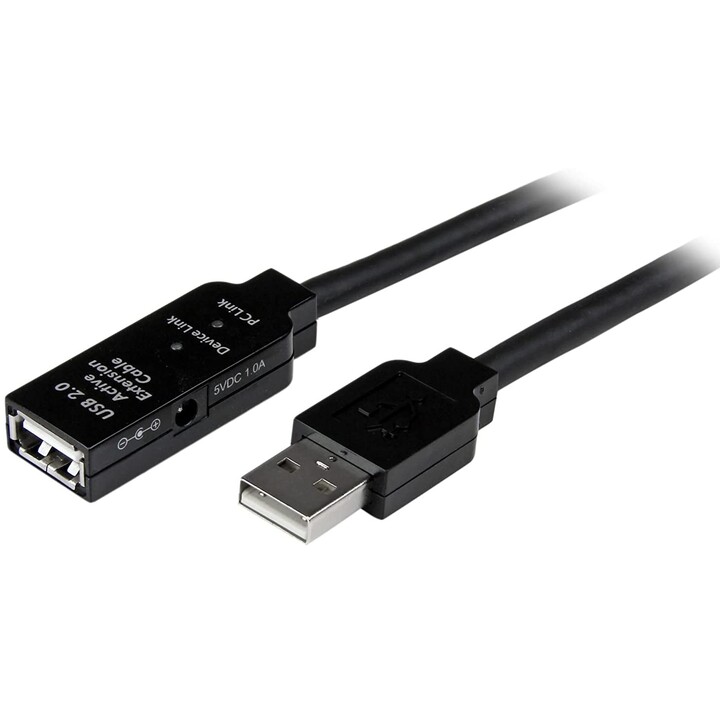 CABLE STARTECH USB 2.0 A MACHO / A HEMBRA 10M ACTIVO