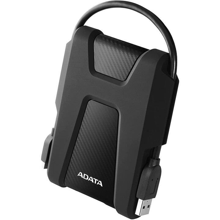 Usb Hard Disk 1Tb Adata Hd680 2.5" Black