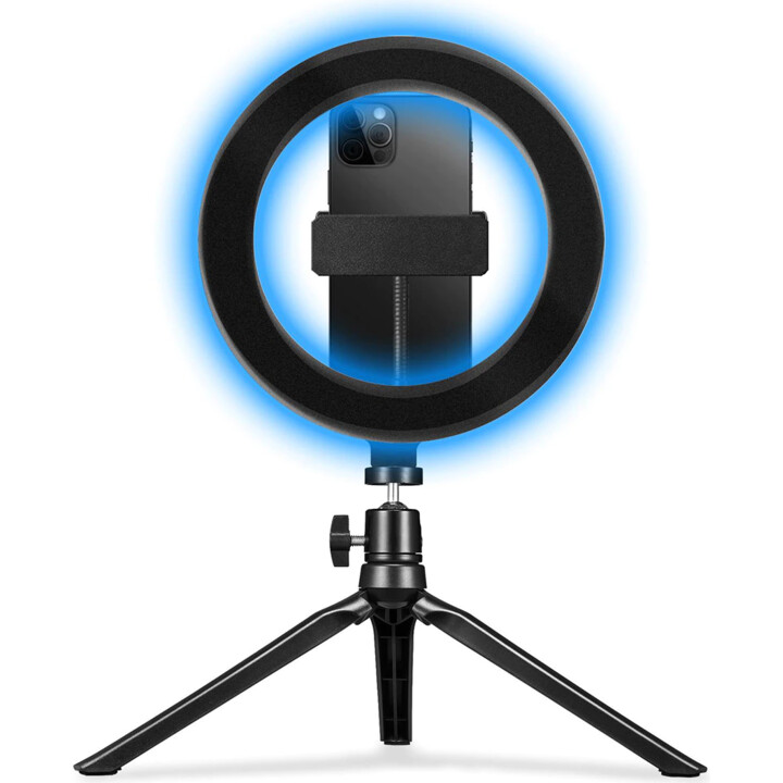 CELLY SMARTPHONE PROCLICK TRIPOD SUPPORT WITH RING LED LIGHT