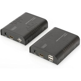 KVM SWITCH DIGITUS HDMI EXTENDER FHD 60HZ USB RJ45