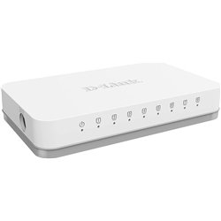 D-Link GO-SW-8G commutateur réseau Non-géré Blanc
