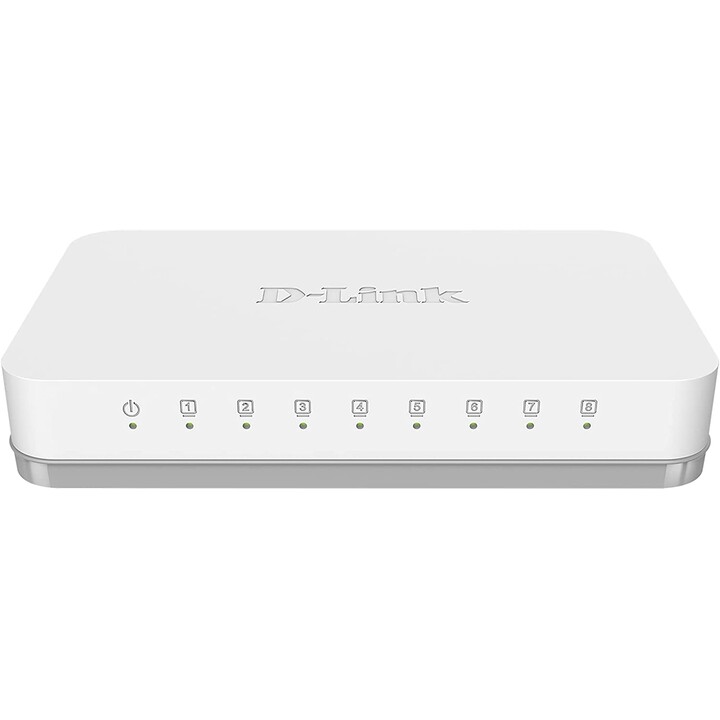 Switch D-Link GO-SW-8G 8 portas branco