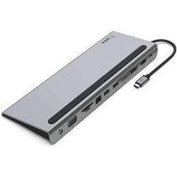 REPLICADOR DE PORTA USB-C BELKIN HDMI + RJ45 + VGA + DP + 2XUSB 3.0 + USB-C + SD + MICRO SD + JACK