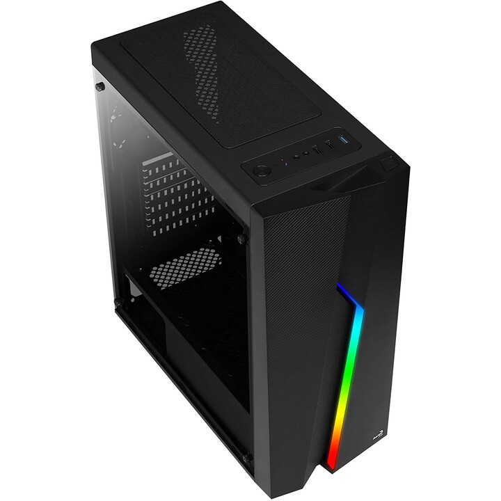 Aerocool Bolt Midi Tower Schwarz