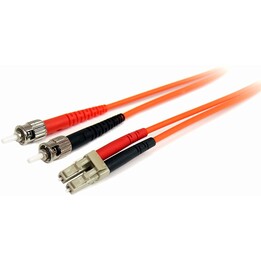 CABLE FIBRE OPTIQUE STARTECH 2X LC / 2X ST MULTIMODE DUPLEX 62,5 / 125 1M