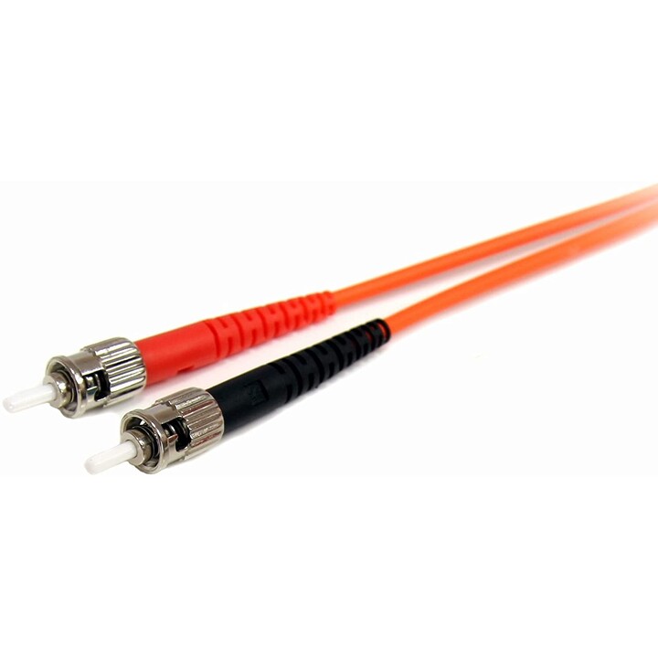 CABLE STARTECH FIBRA OPTICA 2X LC / 2X ST MULTIMODO DUPLEX 62.5 / 125 1M