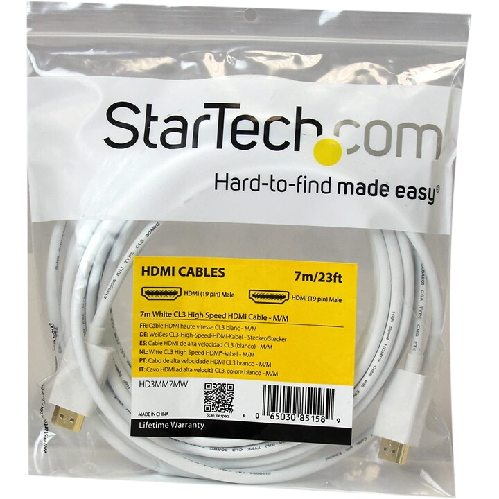 KABEL Startech HDMI 1.3 19 STECKER / 19 STECKER 7M WEISS