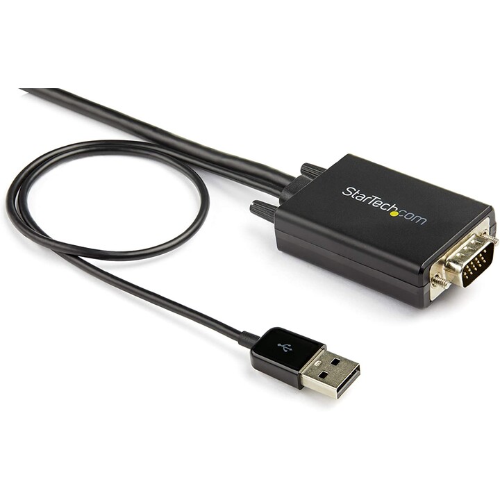 CABLE STARTECH VGA MACHO + AUDIO USB / HDMI MACHO 2M BLACK