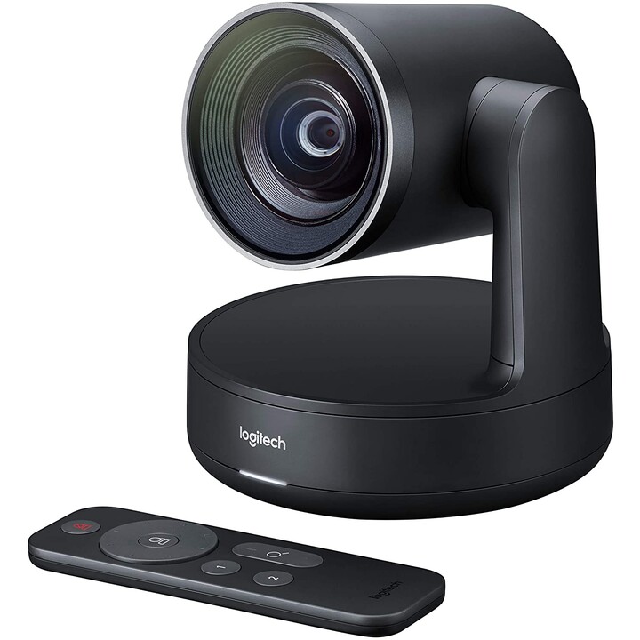 Logitech Rally 4k Webcam Schwarz