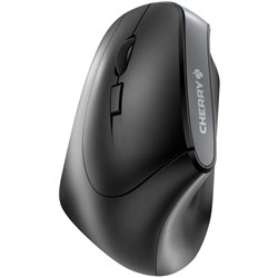 MOUSE CHERRY ERGONOMIC VERTICAL WIRELESS MW 4500 LEFT LEFT-HANDED BLACK