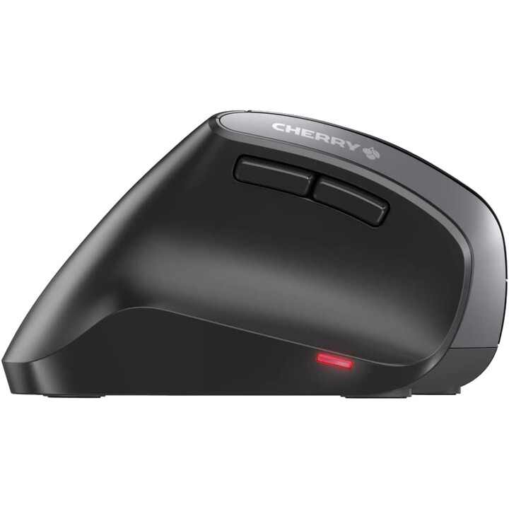 MOUSE CHERRY ERGONOMIC VERTICAL WIRELESS MW 4500 LEFT LEFT-HANDED BLACK