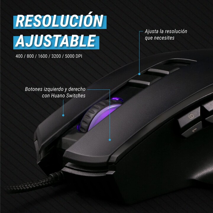 MOUSE DEEP GAMING DEEP DP PRO SWAP MODULAR USB BLACK