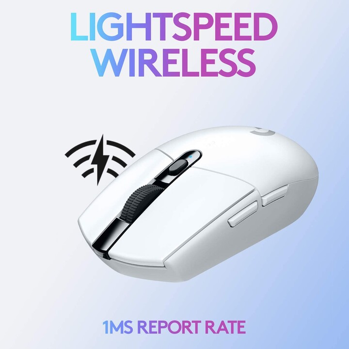MOUSE LOGITECH WIRELESS GAMING G305 BIANCO