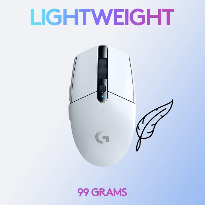 MOUSE LOGITECH WIRELESS GAMING G305 BIANCO
