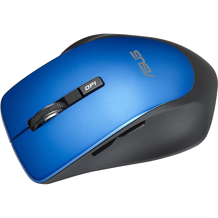MOUSE ASUS WIRELESS WT425 1600DPI 6 TASTI BLU