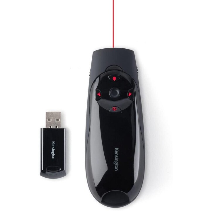 PRÉSENTATEUR KENSINGTON WIRELESS EXPERT RED LASER