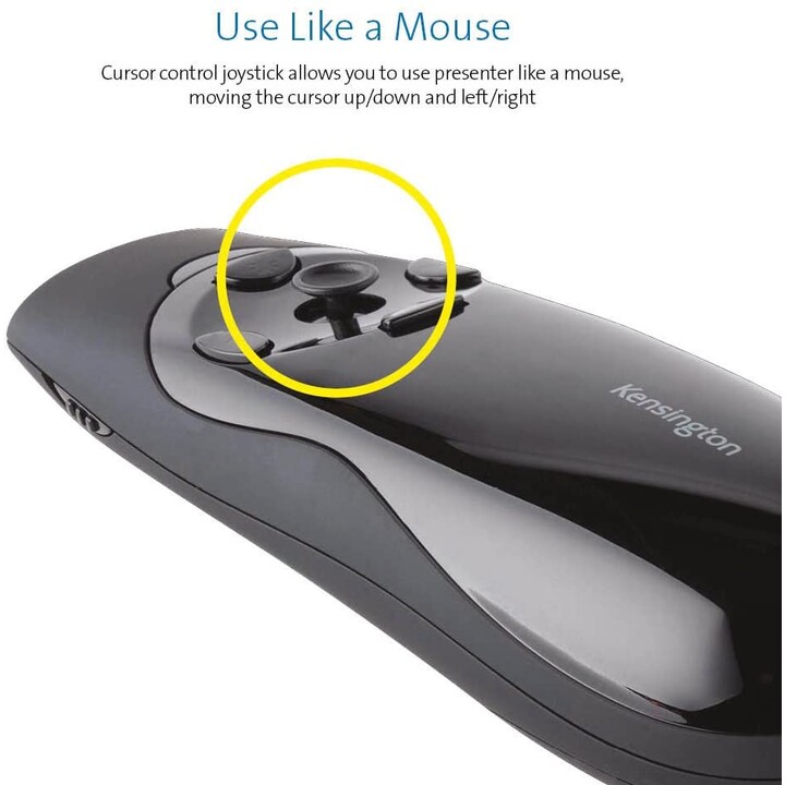 PRESENTER KENSINGTON WIRELESS EXPERT RED LASER