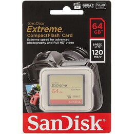 MÉMOIRE FLASH COMPACTE EXTRÊME SANDISK 64GB