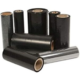 BLACK RIBBON RIBBON FOR ZEBRA 2300 WAX 12U PRINTER
