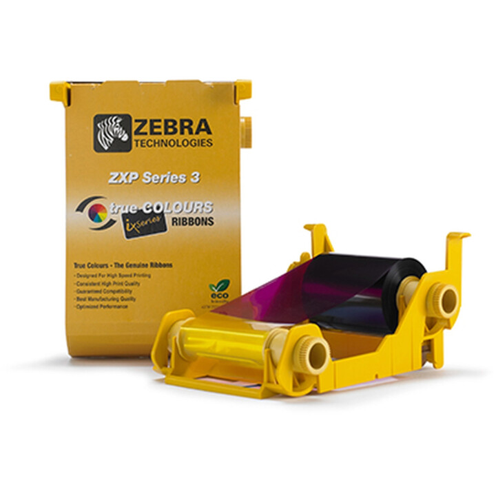 RIBBON COLOR TAPE YMCKO 200 IMAGES FOR ZEBRA ZXP3