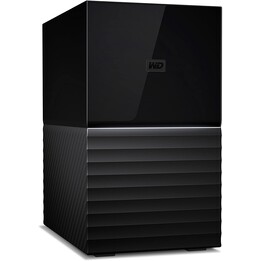WD My Book Duo - 16 TB (HDD esterno, USB-C 3.0, WDBFBE0160JBK)
