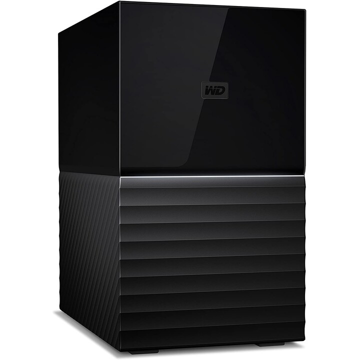 WD My Book Duo - 16 TB (HDD externo, USB-C 3.0, WDBFBE0160JBK)