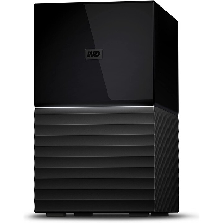 WD My Book Duo - 16 TB (HDD externo, USB-C 3.0, WDBFBE0160JBK)