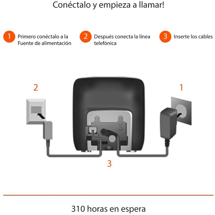 Siemens Gigaset E630 Nero