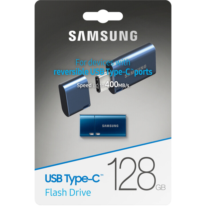 Samsung MUF-128DA USB FLASH DRIVE 128GB USB TYPE-C 3.2 GEN 1 (3.1 Gen 1) BLUE