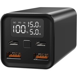Batterie Externe/Powerbank Leotec PowerBank 20000mAh PD 65W/ Compatible avec Ordinateurs Portables