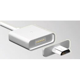 KABLEX USB 2.0 A MÂLE / MICRO USB B CÂBLE MÂLE 1M CONNECTEUR MAGNÉTIQUE EN ALUMINIUM