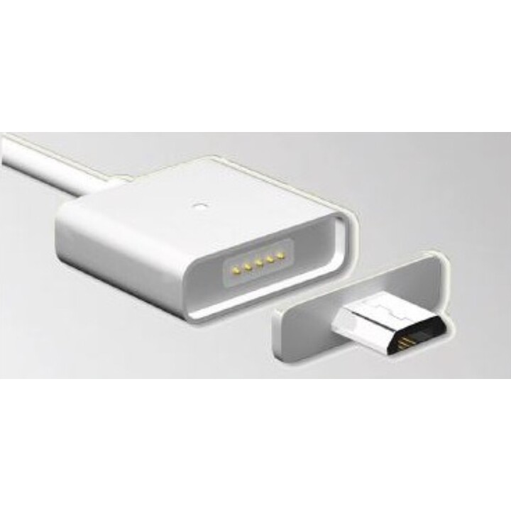 KABLEX USB 2.0 A MÂLE / MICRO USB B CÂBLE MÂLE 1M CONNECTEUR MAGNÉTIQUE EN ALUMINIUM