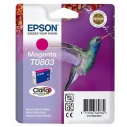 CARTOUCHE PHOTO EPSON T0803 MAGENTA STYLUS R265 / R285 / R360 / RX560 / RX585 / RX685 / PW700W / PX800FW