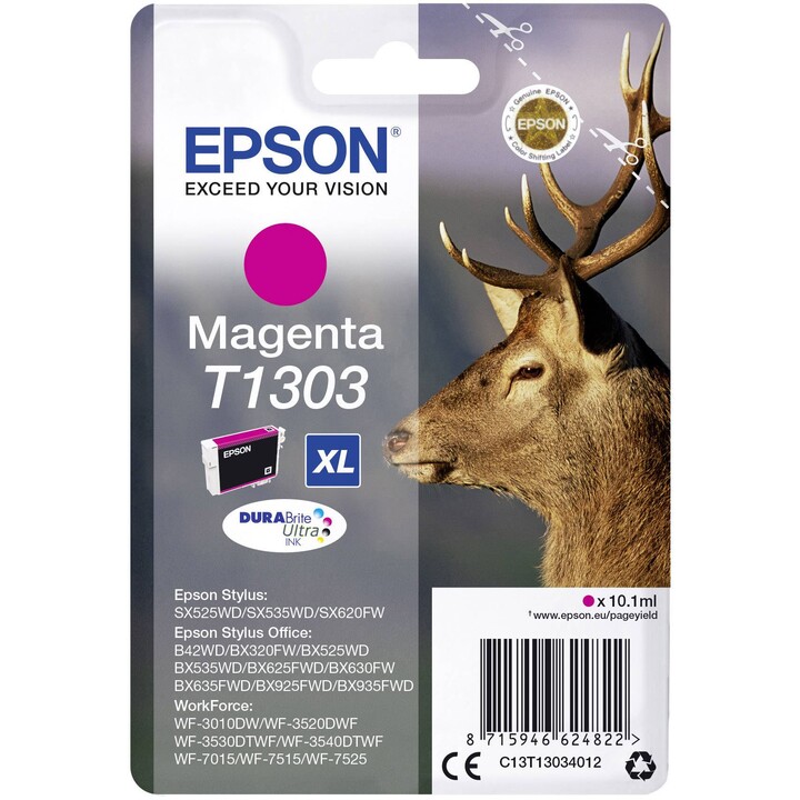CARTUCCIA EPSON T1303 MAGENTA STYLUS SX525 SX620 BX320 BX525
