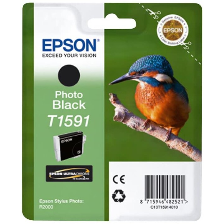 Epson T1590 Schwarz es Foto Stylus Foto R2000 Kartusche