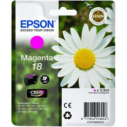 EPSON 18XL MAGENTA KARTUSCHE XP-102 XP-202 XP-205 XP-302 XP-305 XP-402 XP-405