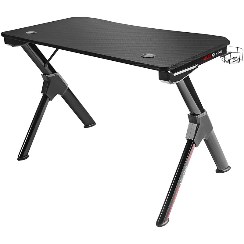 Mesa Gaming Mars Gaming MGD/ 110 x 60 x 74cm/ Negra