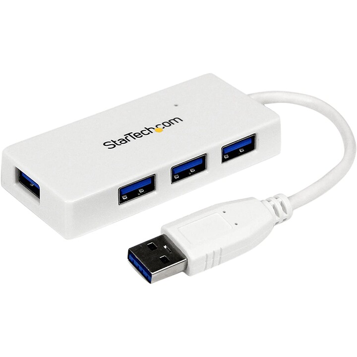 HUB STARTECH ST4300MINU3 4 USB 3.0 PORTS BRANCO