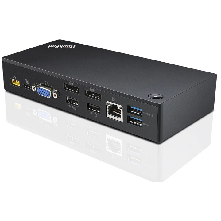 PUERTO REPLICADOR USB-C LENOVO RJ45 + 2XDP + VGA + 2XUSB 2.0 + 3XUSB 3.0 + USB-C + JACK