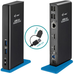 REPLIKATOR PORT USB 3.0D I-TEC 2XHDMI + 2XUSB 3.0 + 4XUSB + RJ45 + JACK
