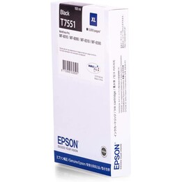 Epson T7551 Schwarz e Wf Pro Kartusche Wf-8010 Wf-8090 Wf-8510 Wf-8590
