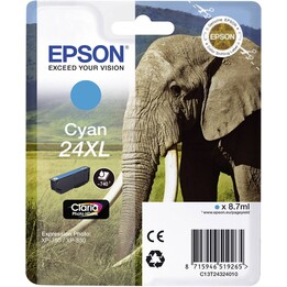 CARTOUCHE EPSON 24XL CYAN XP-750 XP-850