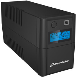 PowerWalker VI 850 SHL FR Line interativo 0,85 kVA 480 W 2 tomadas AC