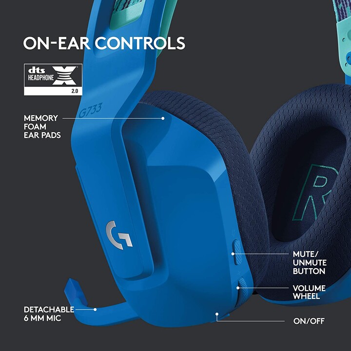 Logitech G733 USB Bleu