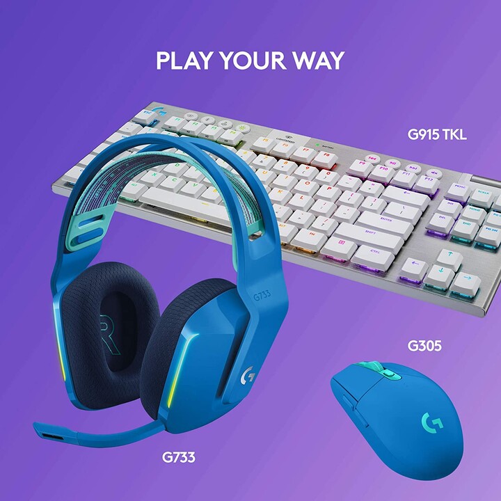 Logitech G733 USB Blau