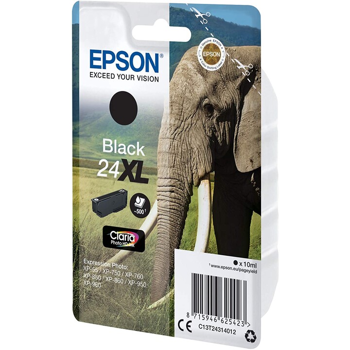 CARTUCCIA EPSON 24XL NERA XP-750 XP-850