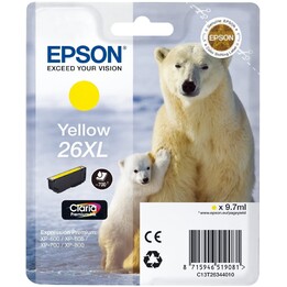 Cartucho Epson 26XL Amarillo XP-700