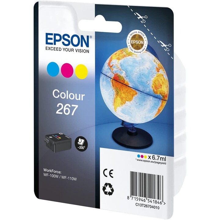 EPSON 267 FARBPATRONE WF-100W