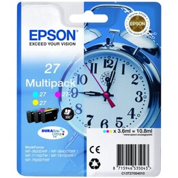EPSON 27 CARTUCCIA MULTIPACK WF-3620DWF WF-3640DTWF WF-7110DTW WF-7610DWF WF-7620DTWF
