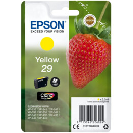 CARTOUCHE JAUNE EPSON 29XL XP-235 XP-332 XP-335 XP-432 XP-435
